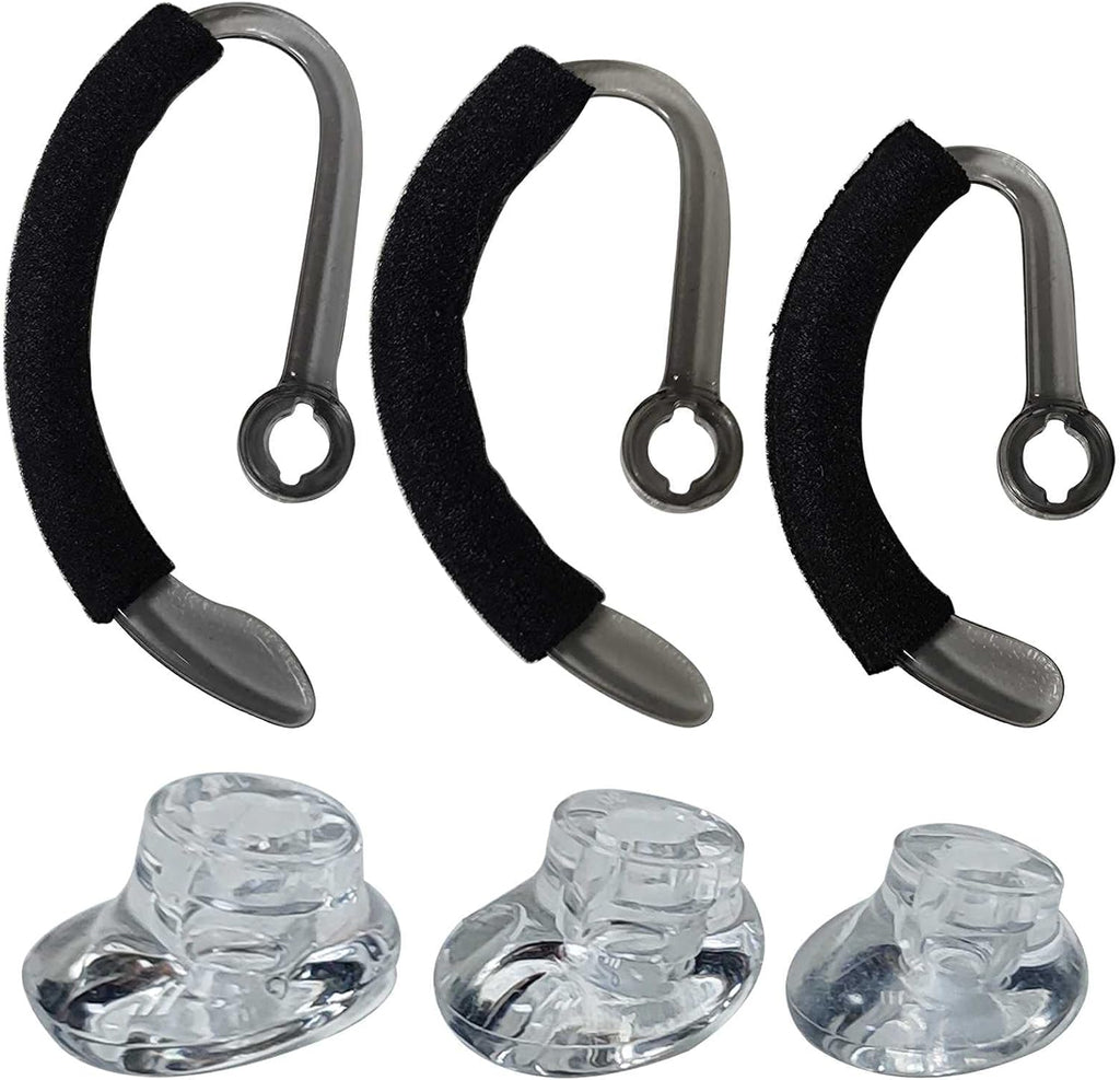 Earhooks Spare Earbuds with Foam Tube Kit Replacement Tip Small Medium Large Size 1Set M33687