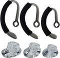 Earhooks Spare Earbuds with Foam Tube Kit Replacement Tip Small Medium Large Size 1Set M33687