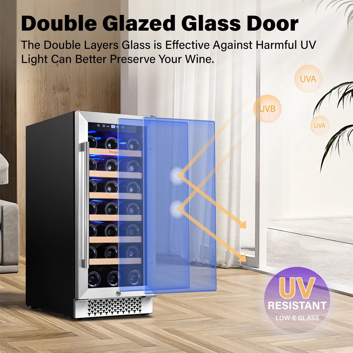 15 Bottle Wine Refrigerator K9989