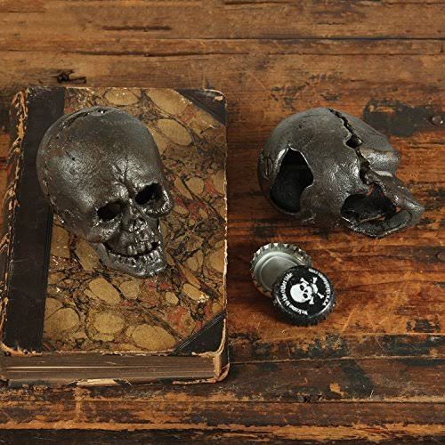 Cast Iron Skull Bottle Opener Q87094