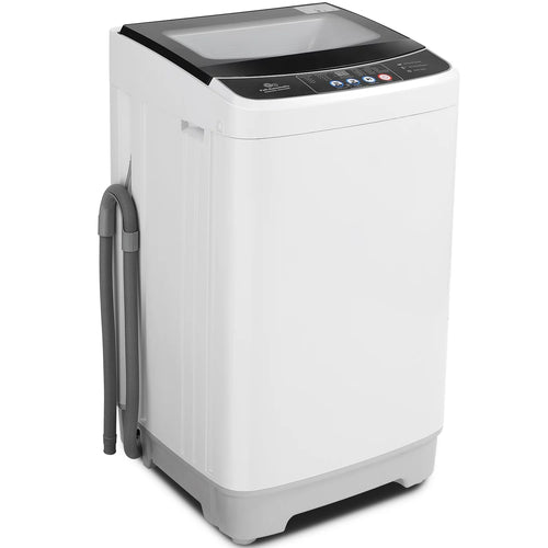 17.8 lbs Fully Automatic Compact Washer and Dryer Combo with Glass Top Z62202