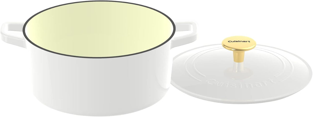 Enameled Cast Iron 7-Quart Round Covered Casserole Z817916