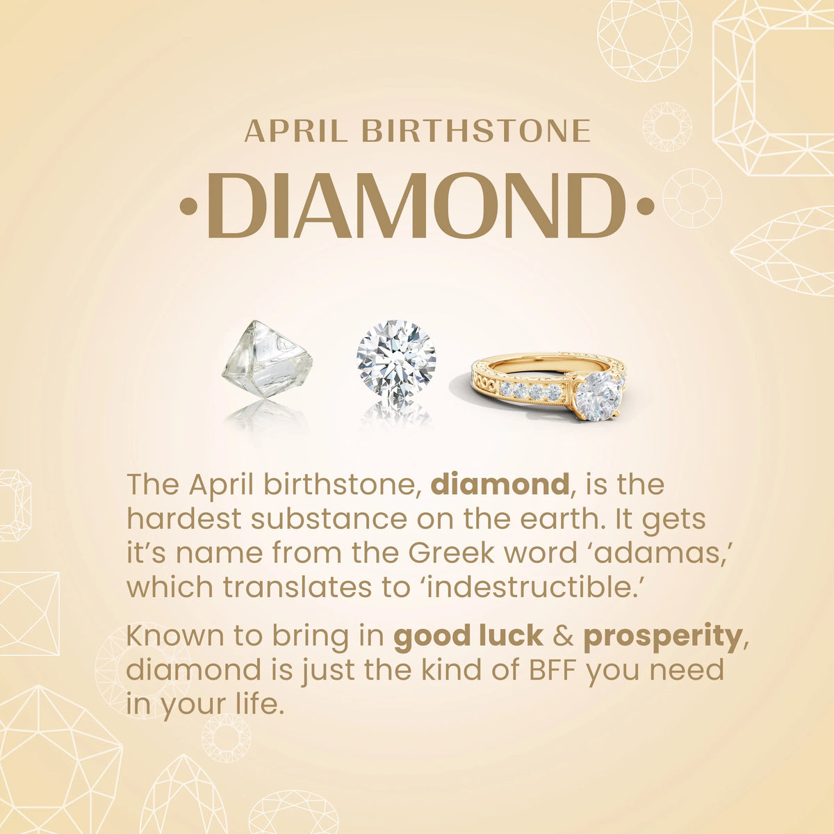 Natural Diamond Initials Pendant Necklace in 14K Yellow Gold with 18 Inch Chain N1240
