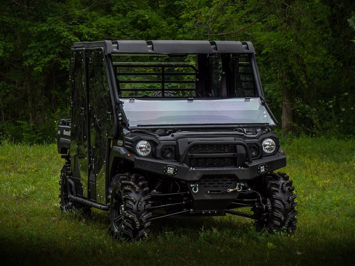 Heavy Duty Scratch Resistant Flip Down Windshield N44210