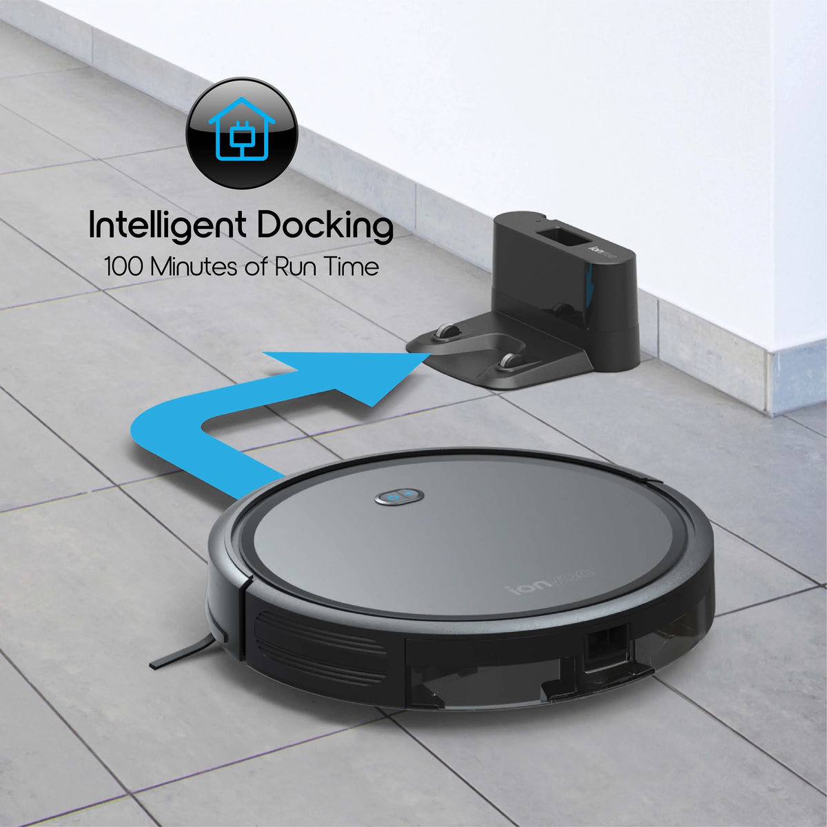 WiFi Robotic Vacuum with App Remote Control V965