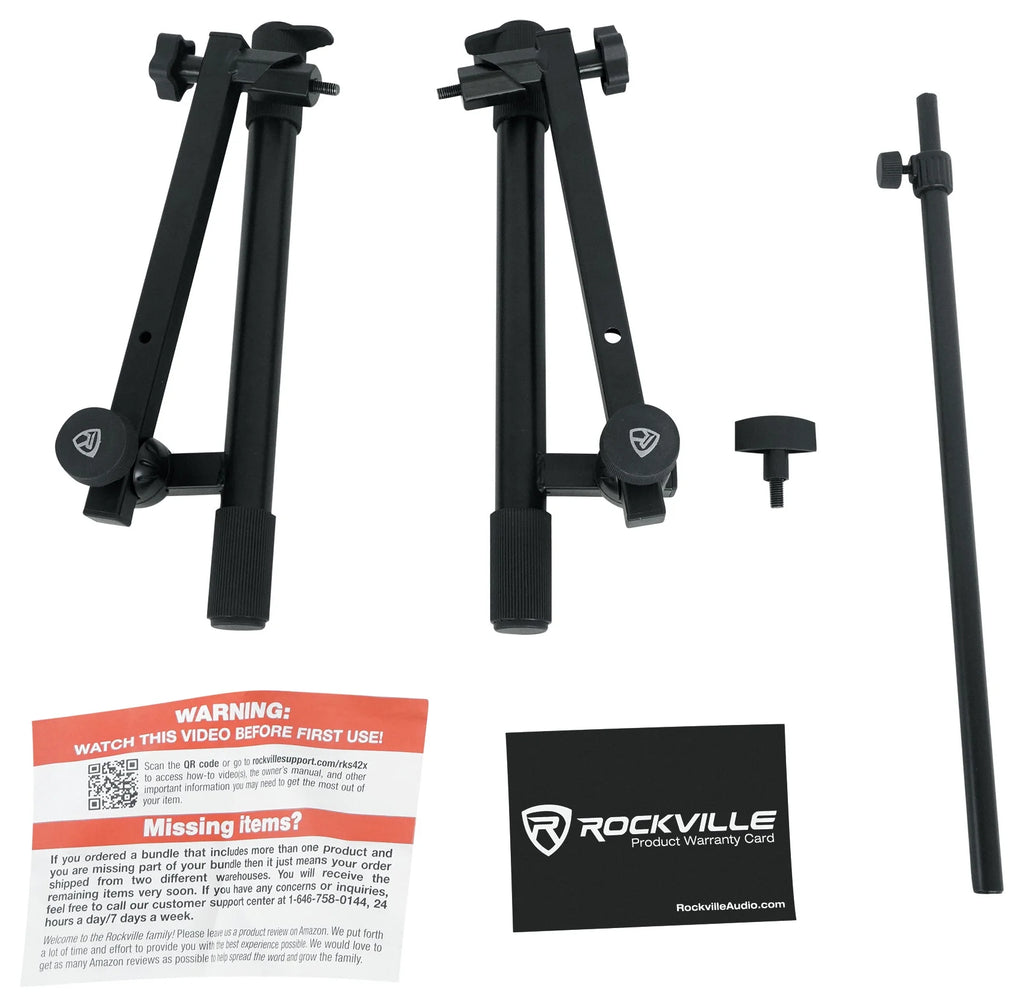2-Tier X-Stand Keyboard or DJ Stand with Quick Release and Shelf G78088