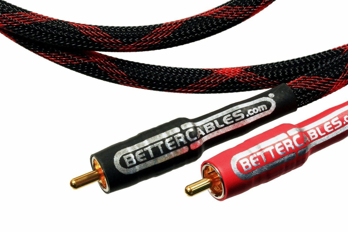 Silver Serpent Audio Interconnect RCA Cables Stereo Pair X929