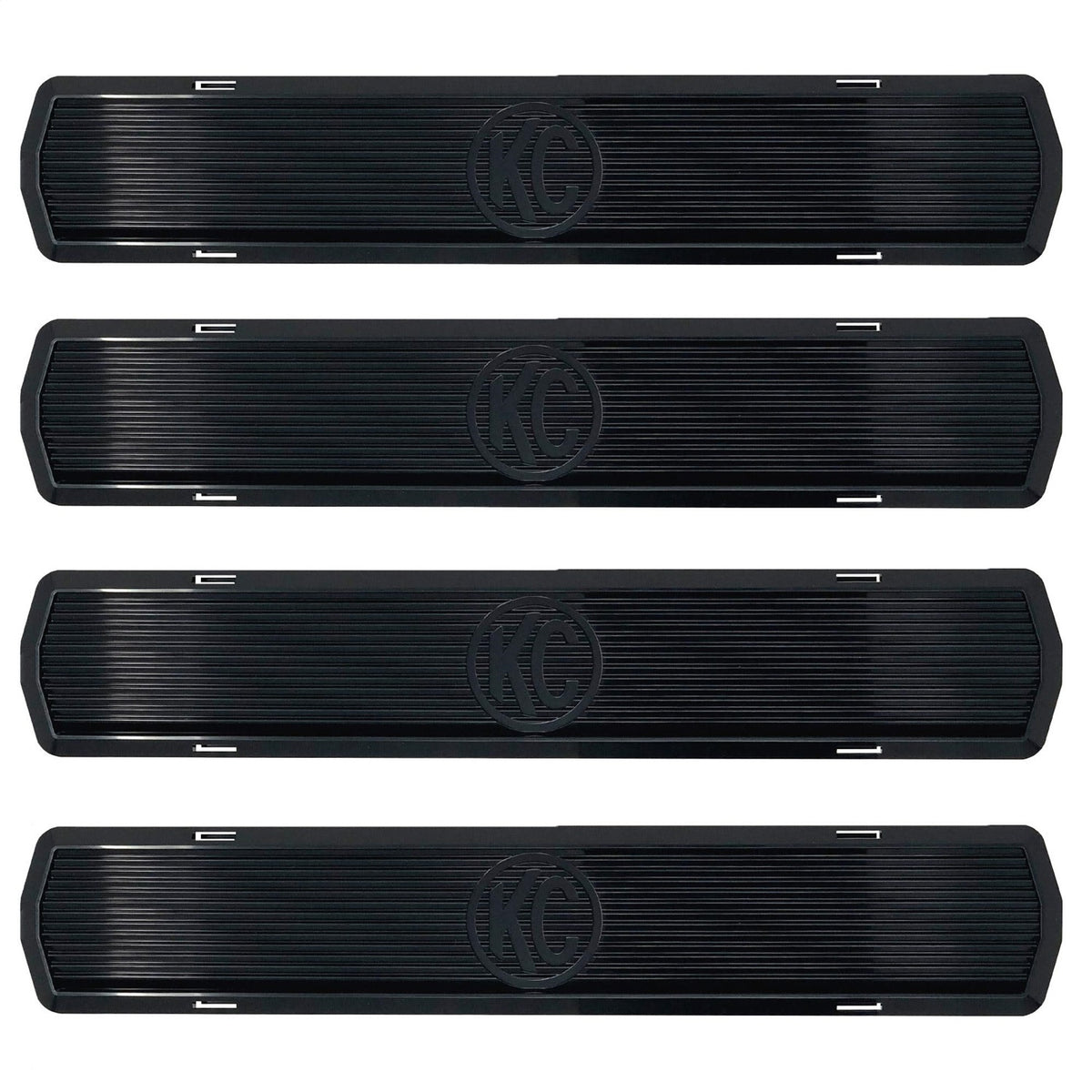 Roof Rack with Light Bar and Side Blackout Plates B1776