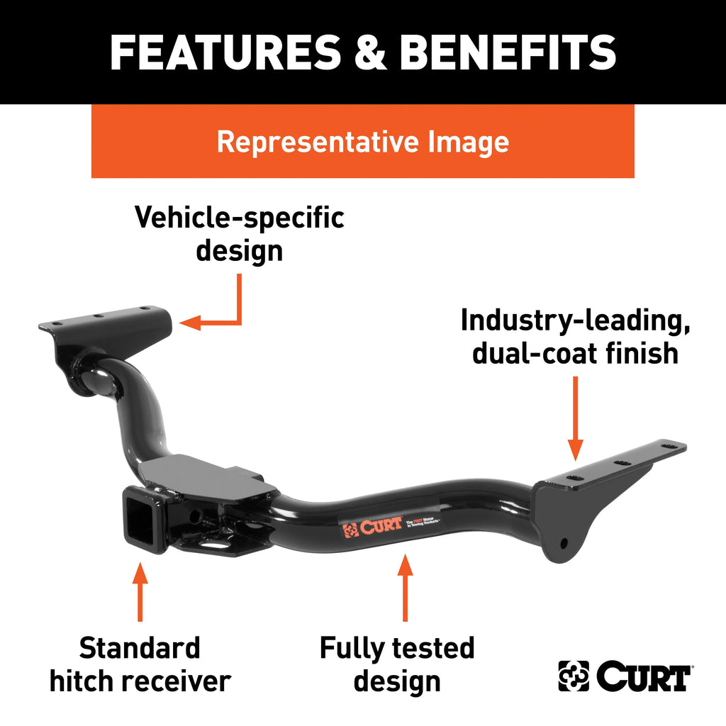 Class 3 Trailer Hitch with installation hardware C92936