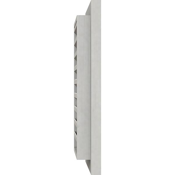 26 inch x 16 inch Primed Western Red Cedar Gable Vent R1694