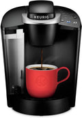 Single Serve Programmable Coffee Maker, 6 to 10 oz Brew Sizes, Black L649