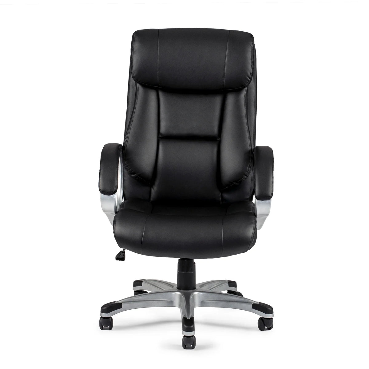 Faux Leather Office Chair in Black Y14140
