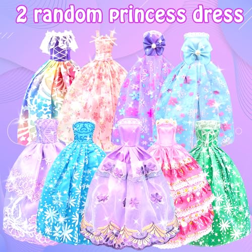 82PCS Doll Clothes and Accessories with Closet for 11.5 Inch Doll G180