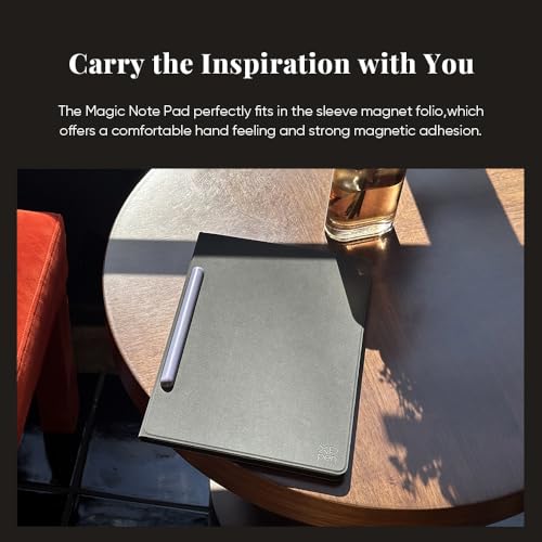 3 in 1 Color Digital Notebook 10.95'' Paper Note Taking Tablet with 16384 Pressure Levels Battery-Free Pencil 2 Magnetic Folio 6+128GB Z782