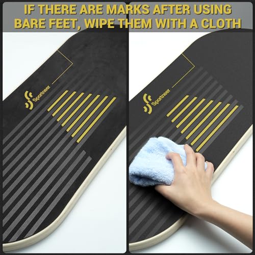7 Modes Balance Board with Adjustable Stoppers and Roller C2444
