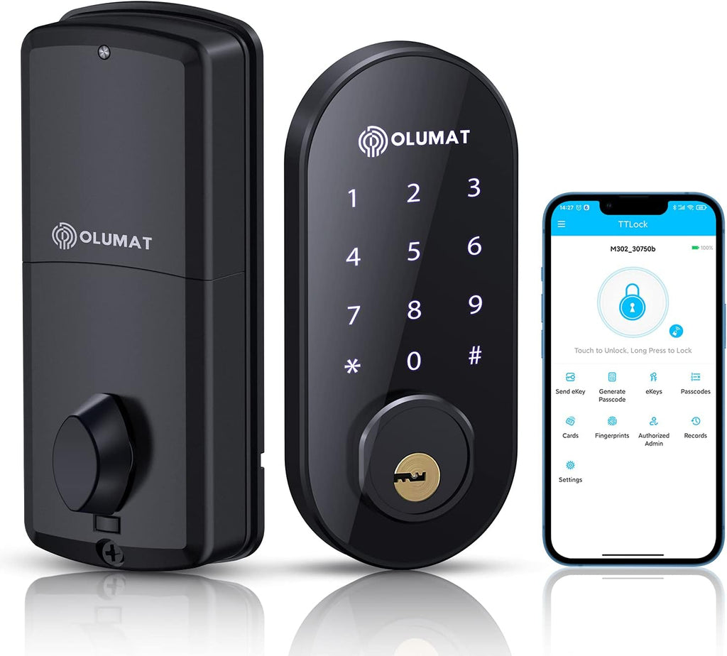 Smart Keyless Entry Door Lock with Keypads Z17976