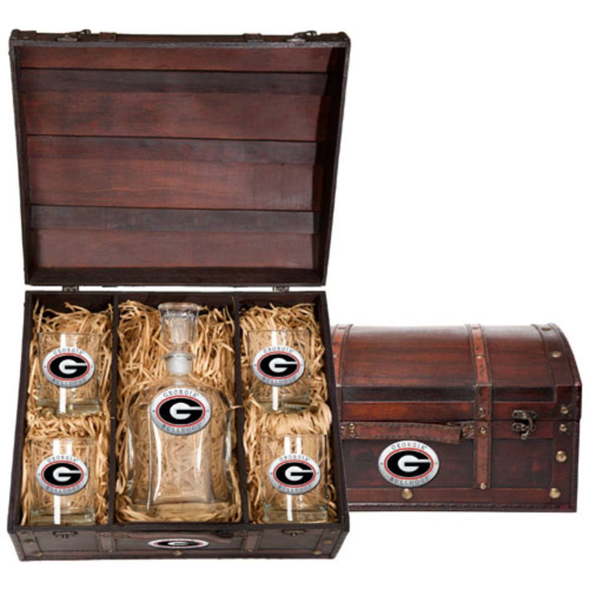 Decanter Chest Set A21604
