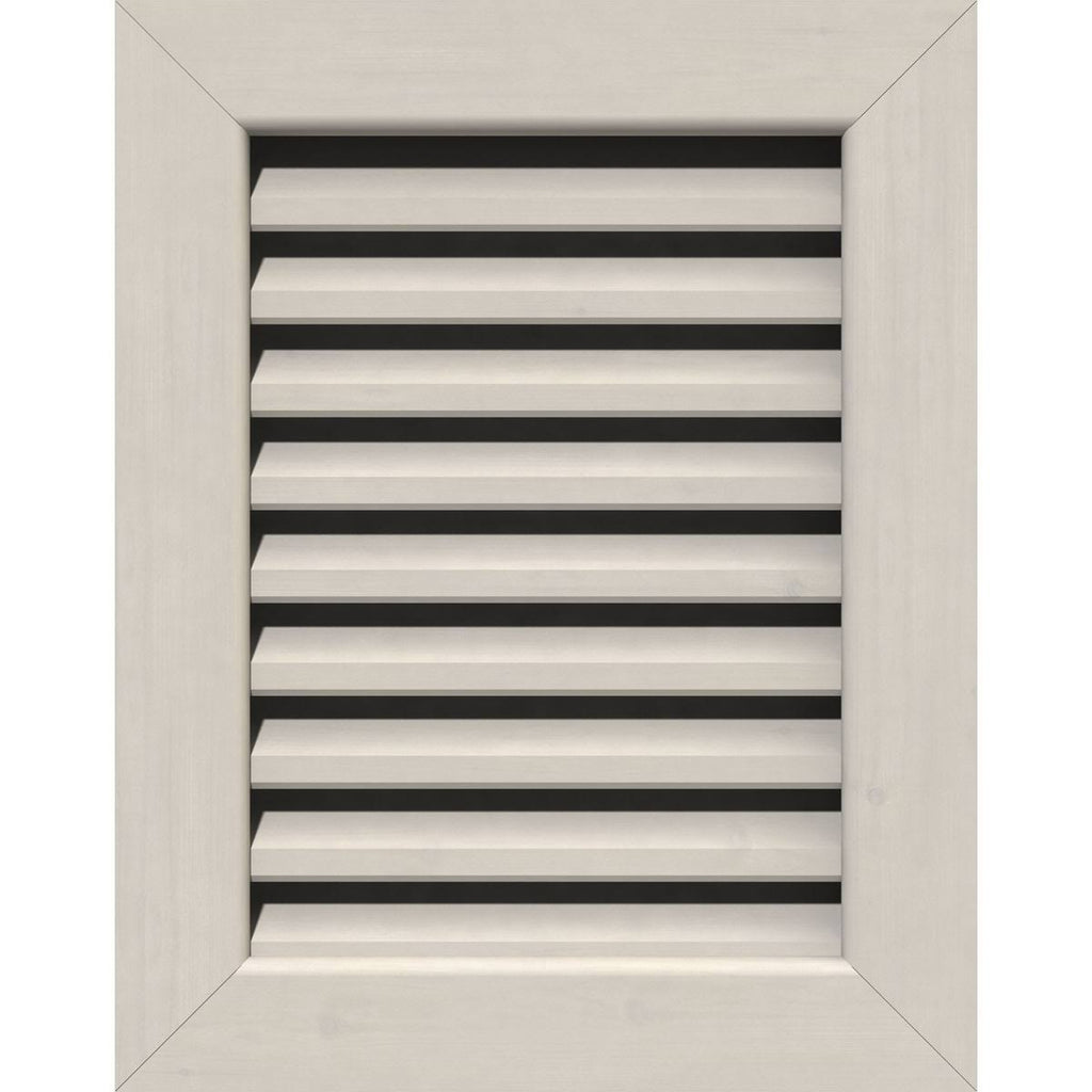 Vertical Gable Vent Primed W23356