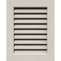 Vertical Gable Vent Primed W23356
