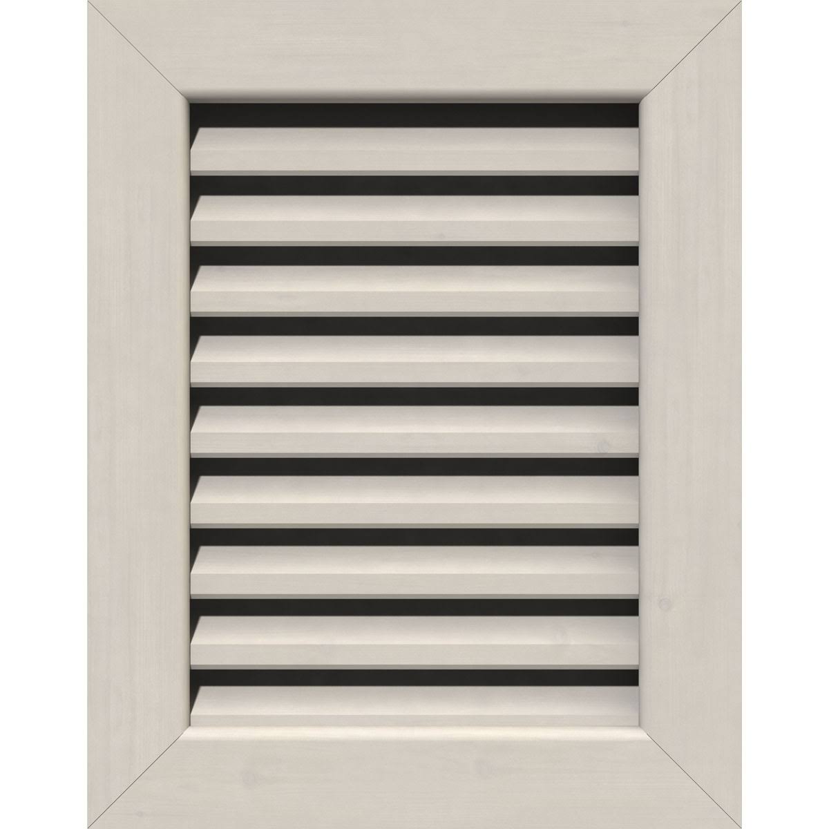 Vertical Gable Vent Primed W23356