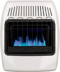 White 20,000 BTU Natural Gas Wall Heater B6855