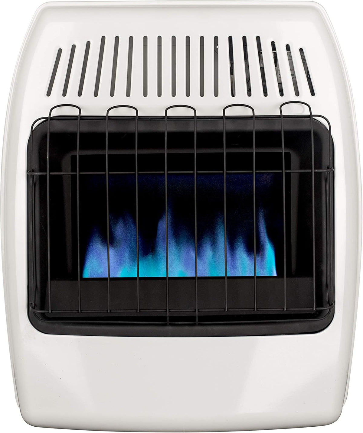 White 20,000 BTU Natural Gas Wall Heater B6855