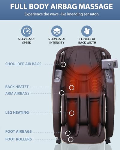 Black Zero Gravity Full Body Massage Chair L891