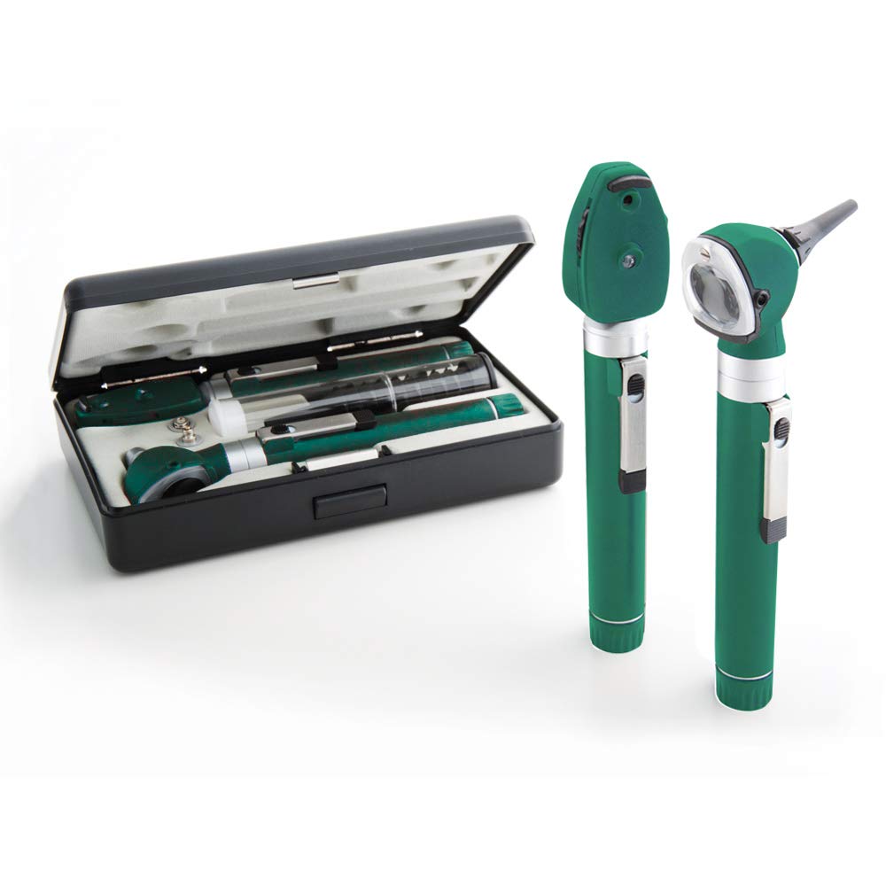 Pocket Size LED 2.5V Otoscope/Ophthalmoscope Diagnostic Set J8476