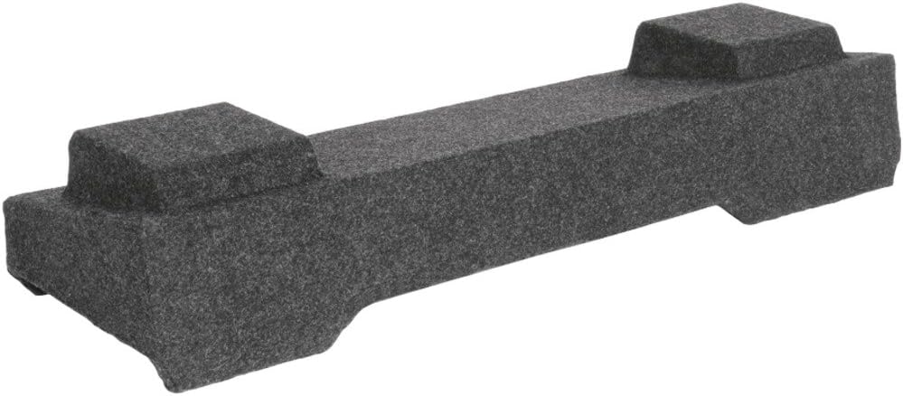 Charcoal Dual 10 Inch Sealed Subwoofer Enclosure B1654