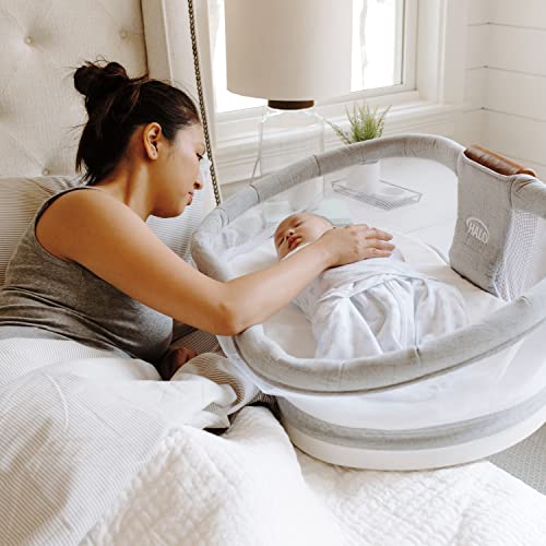 Grey Baby Bassinet O7529