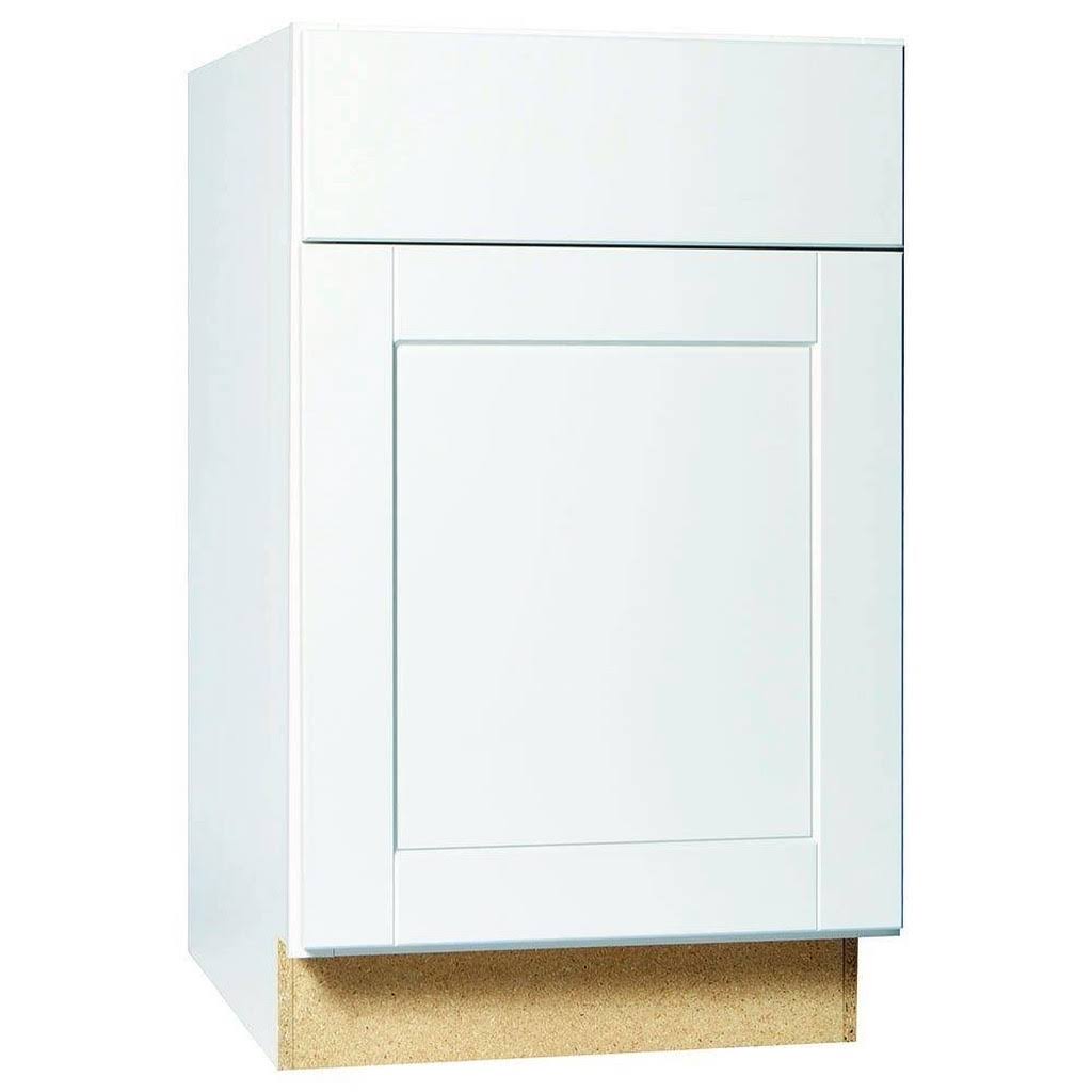 White 21 in. Shaker Base Cabinet S425437
