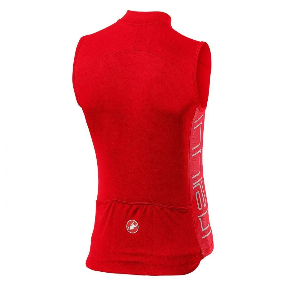Sleeveless Fiery Red X390362