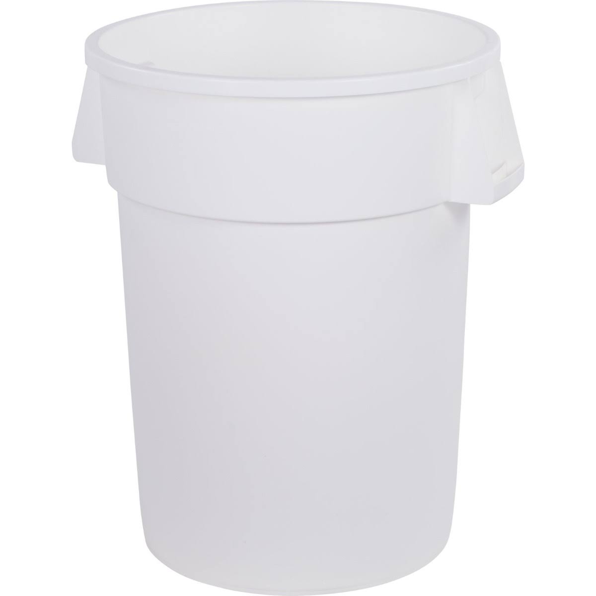 44 Gallon White Trash Can G2023