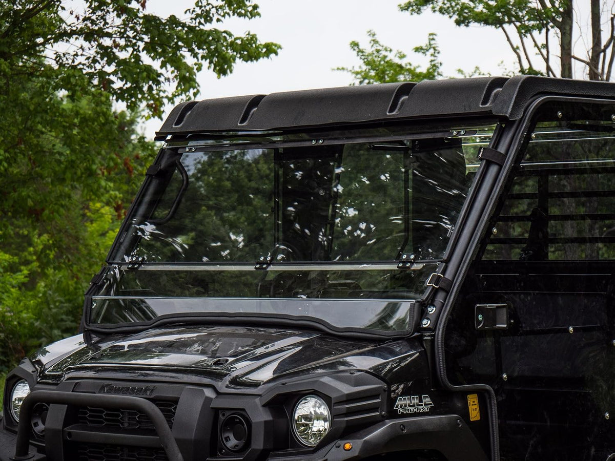 Heavy Duty Scratch Resistant Flip Down Windshield N44210