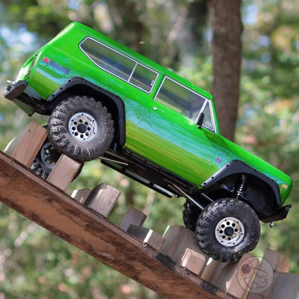 Green 1/10 Scale Rock Crawler Scale Truck I313980