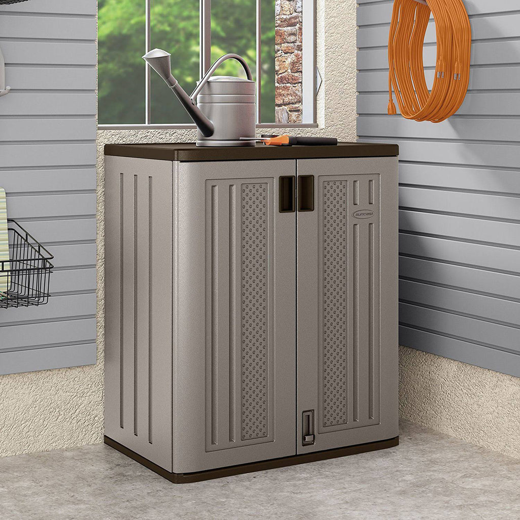 9 Cu ft Heavy Duty Resin Storage Cabinet 3 Pack E57953