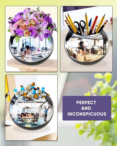 Silver Convex Mirror 8 Inch K5399