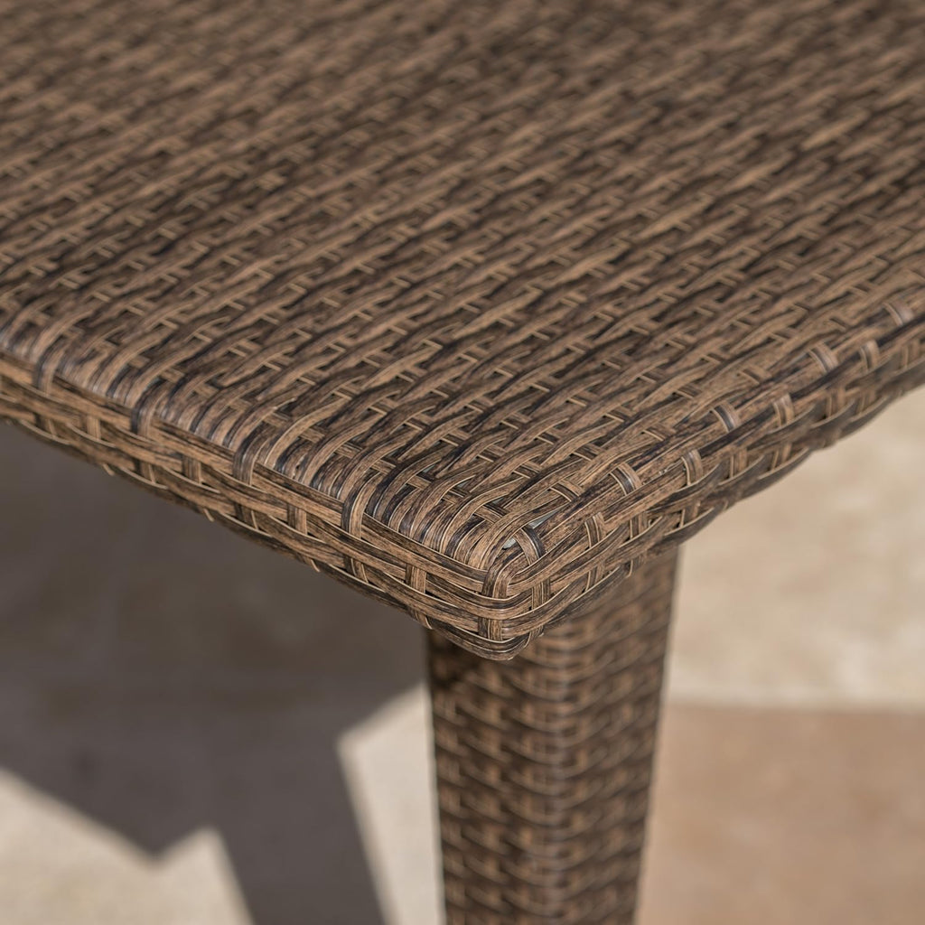 Outdoor Rectangular Wicker Dining Table D803648