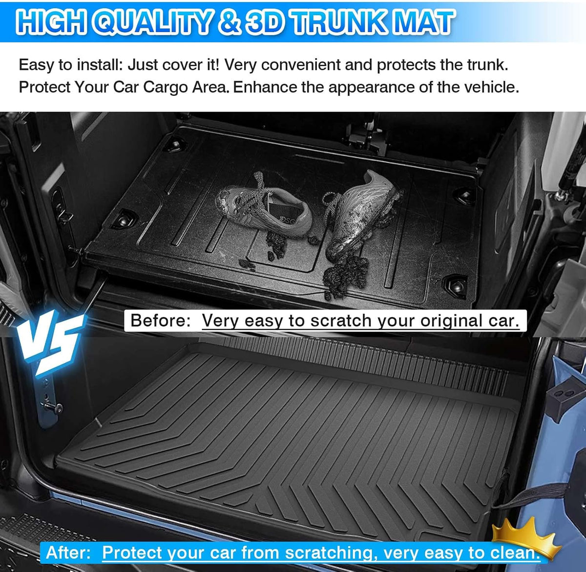 All Weather TPE Cargo Liner Trunk Mat R71946