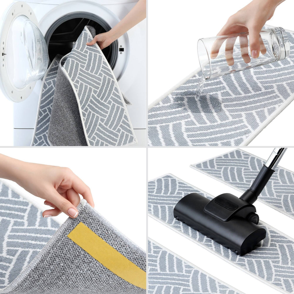 9x22 x 28x22 Cotton Anti-Slip Stair Treads P525