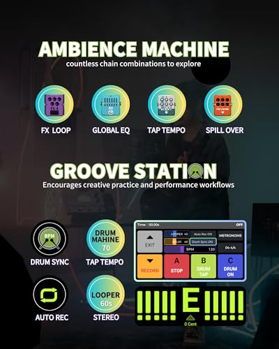 Portable Multi Effects Pedal X7815
