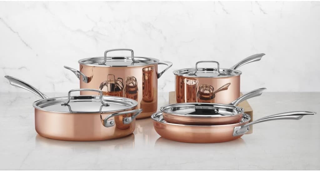 Copper Collection Cookware Set P36114