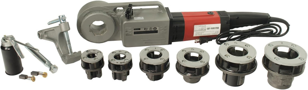 Hand-Held Power Drive Kit Pipe Threading Machine with Carrying Case I57890