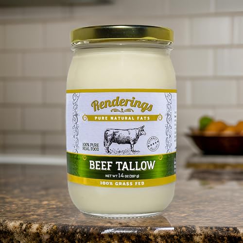14 oz Grass-Fed Beef Tallow N520