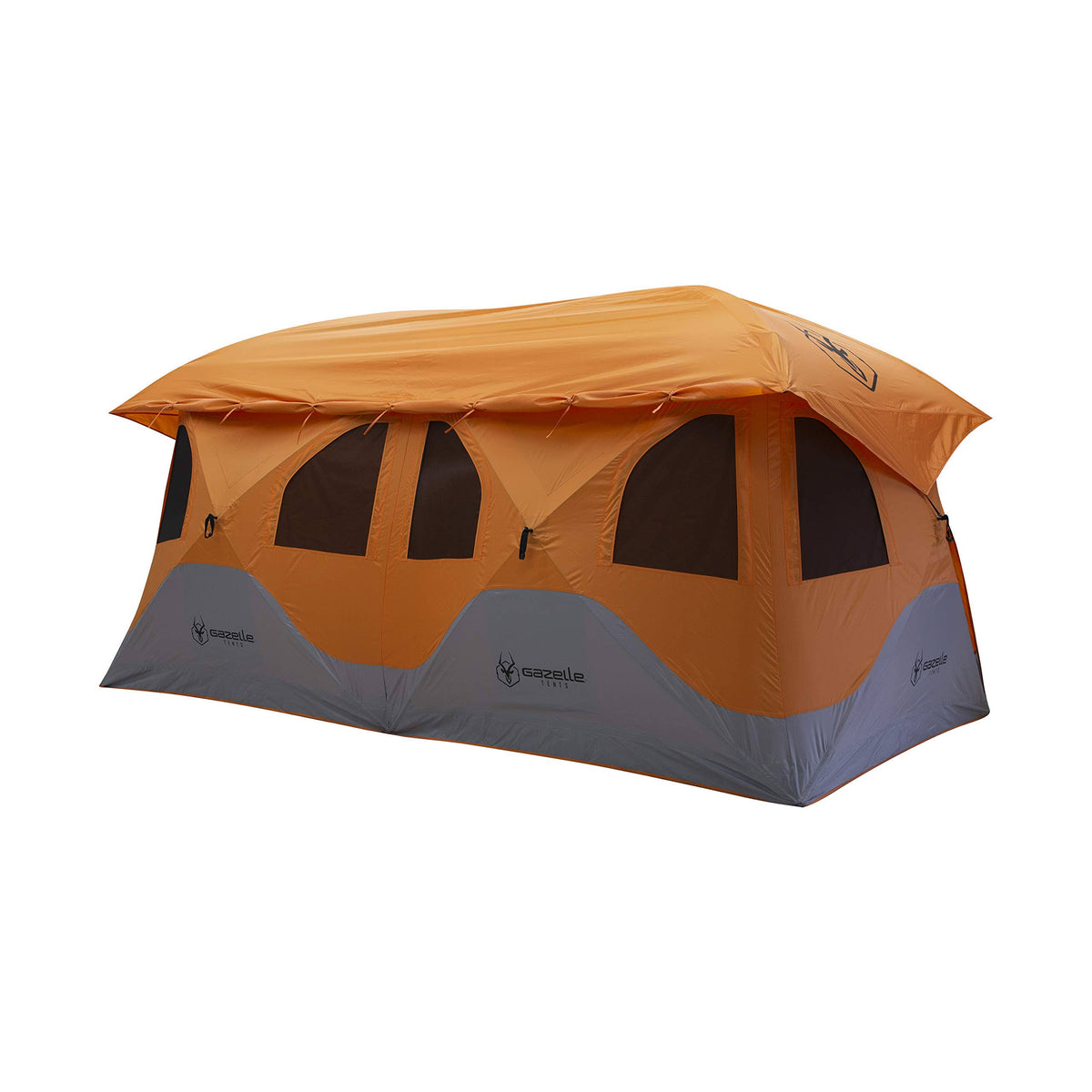 Orange 8 Person Pop Up Camping Tent G5857