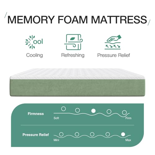 12 Inch Gel Memory Foam Twin Mattress Q26181