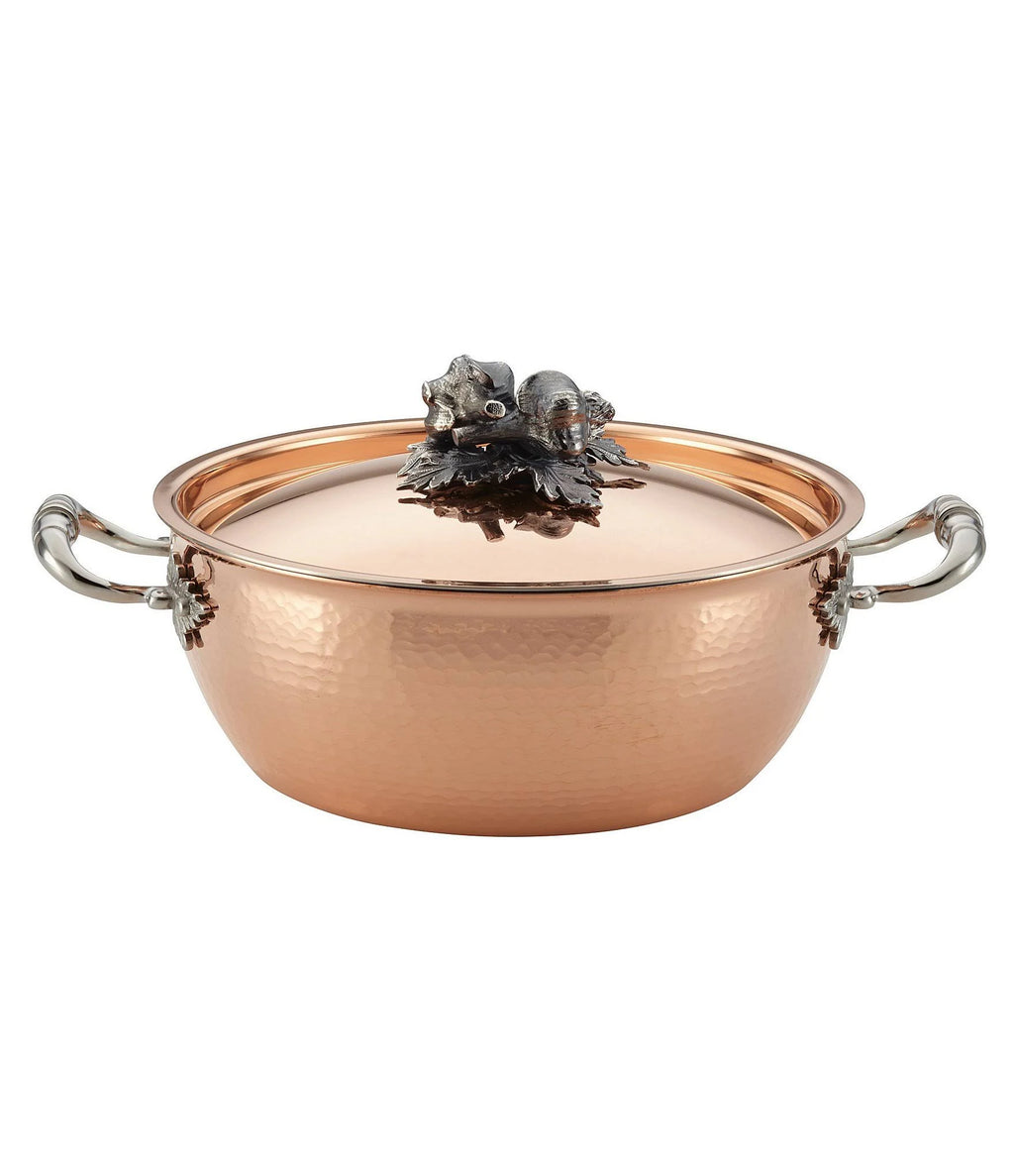 4.25 Qt. Copper Covered Round Casserole G425