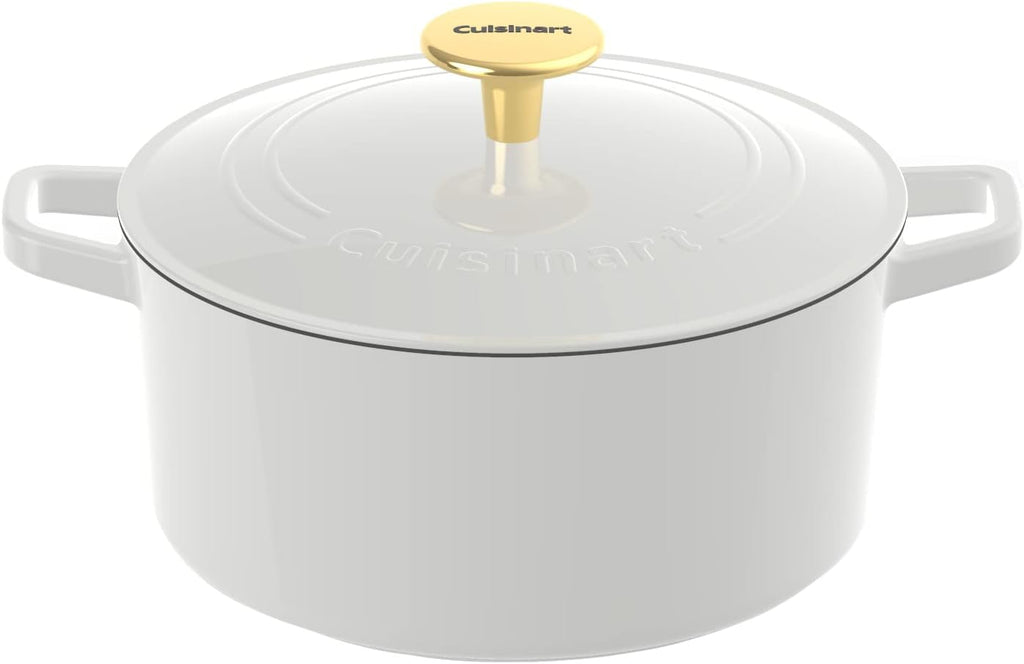 Enameled Cast Iron 7-Quart Round Covered Casserole Z817916