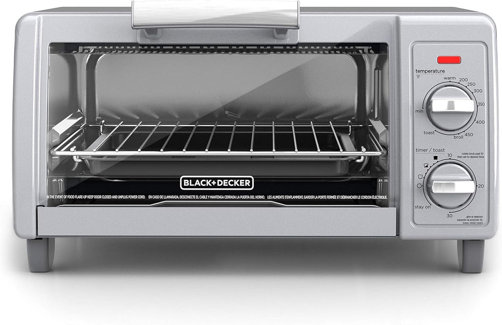 4-Slice Stainless Steel Toaster Oven J39758