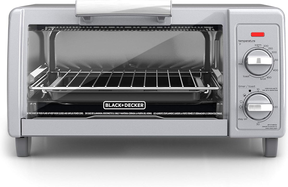 4-Slice Stainless Steel Toaster Oven J39758